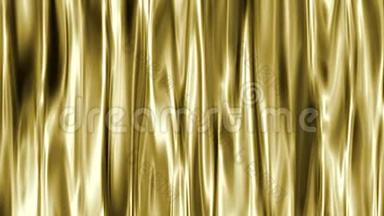 <strong>金色光</strong>泽分形豪华丝绸纺织抽象背景。